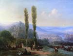 View of tiflis 1869 by Ivan Aivazovsky