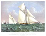 Mayflower, New York Bay 1886