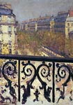 A Balcony in Paris Gustave Caillebotte