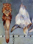Calf's Head and Ox Tongue Gustave Caillebotte