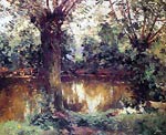 Banks of the Yerres Gustave Caillebotte