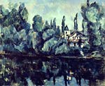 On the bank of the Marne Paul Cezanne