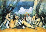 The large bathing Paul Cezanne