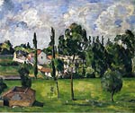 Landscape with a Canal Paul Cezanne