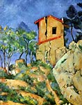 The house with burst walls Paul Cezanne