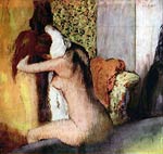After the bath Edgar Degas
