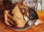 Nude in a Tub Edgar Degas