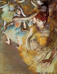 Ballet Dancers on the Stage Edgar Degas