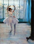 Dancer Posing Edgar Degas