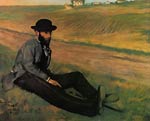 Eugene Manet Edgar Degas