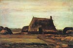 Farm with Stacks of Peat Vincent Van Gogh