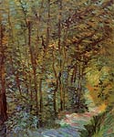 Path in the Woods Van Gogh
