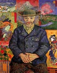 Portrait of Pere Tanguy Vincent Van Gogh