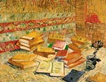 Still Life with French Novels and a Rose Vincent Van Gogh