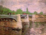 The Seine with the Pont de la Grande Jette Van Gogh