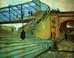 The Trinquetaille Bridge 1888 Vincent Van Gogh