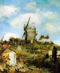 Le Moulin de la Galette 1886 Vincent Van Gogh