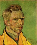 self-portrait 1888 Vincent Van Gogh