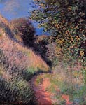 Path at Pourville Monet