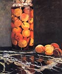 Jar of Peaches Claude Monet