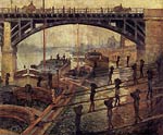 Coal Dockers Claude Monet