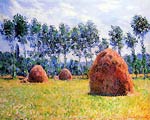 Haystacks at Giverny Monet