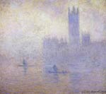 Houses of Parliament, Fog Effect Claude Monet