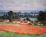 Poppy Field at Giverny Claude Monet