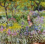 The Iris Garden at Giverny Monet