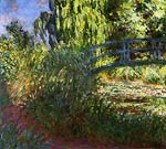 Waterlily Pond and Path by the Water Monet