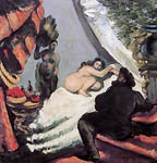 A modern Olympia Paul Cezanne