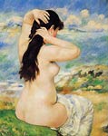 Nude Fixing Her Hair Pierre-Auguste Renoir