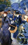The umbrellas Pierre-Auguste Renoir