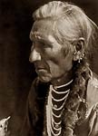 Flathead Native American Indian man portrait