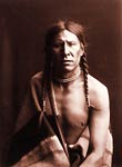 Heavy Shield, Native Indian Man, 1900