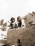 Two Hopi Indian Children, 1908