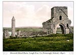 Devenish Island Ruins. Lough Erne. Co. Fermanagh, Ireland