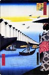 Ferry, Street Ando Hiroshige