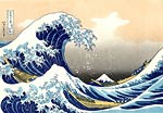 The BIG WAVE off Kanagawa Katsushika Hokusai