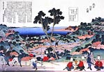Measuring Land, Survey Katsushika Hokusai
