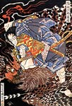 Killing a Monstrous Tengu Utagawa Kuniyoshi