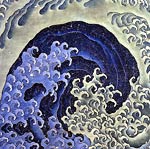 Femenine wave Katsushika Hokusai