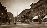 Main St. Brattleboro, Vermont 1907 Street railroad