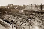 Pennsylvania Railroad site under construction, NY 1908