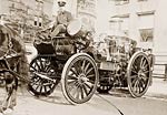 Fire Engine searchlight, New York City early 20th century