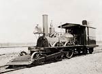 John Bull British-built steam train, 1893