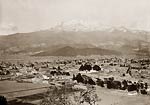 Iztaccihuatl from Sacramonte, mountain late 19th century