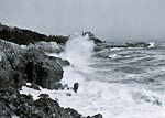 Atlantic Ocean Marblehead Neck Massachusetts Surf 1905