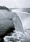 Niagara Falls New York, edge of the American Falls 1900's