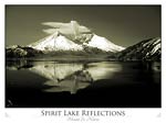 Mount St Helens Spirit lake reflection 19th May 1982